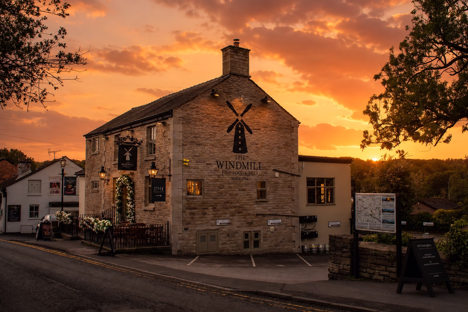 WELCOME TO THE WINDMILL, PARBOLD